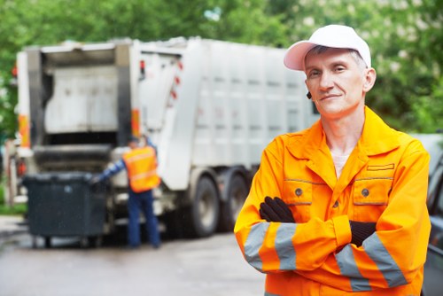 Residential waste removal service in Aldgate