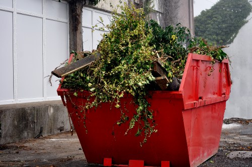 Eco-friendly disposal during garage clearance