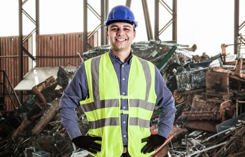 Efficient builders waste removal process